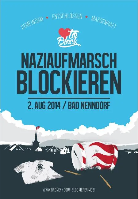 Naziaufmarsch blockieren