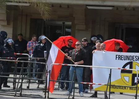 Neonazis in der Göttinger Innenstadt