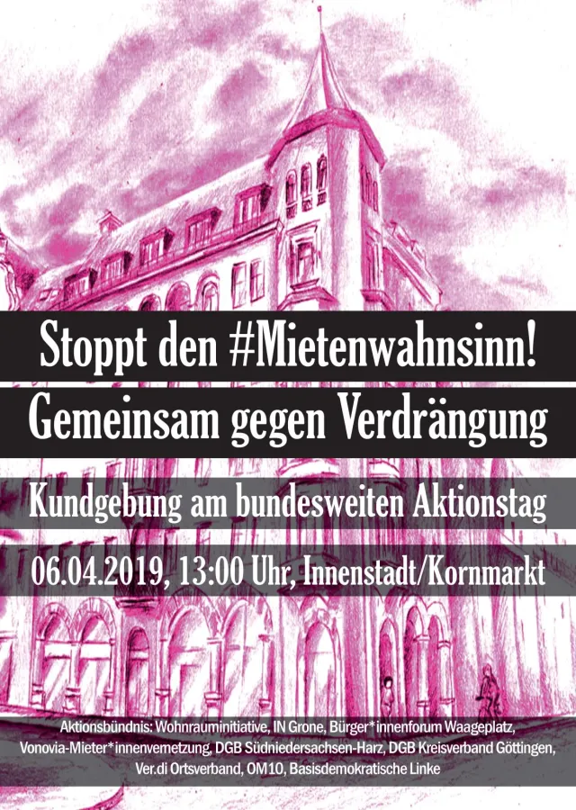 Mietenwahnsinn stoppen
