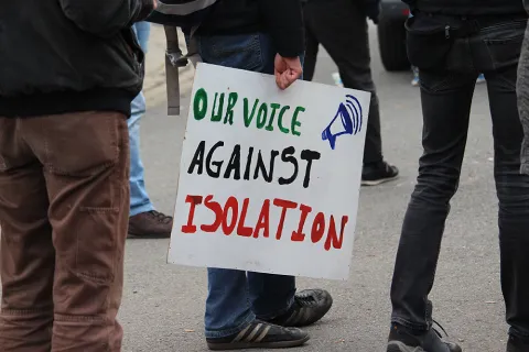 Our voice against isolation