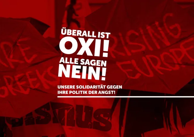 Überall ist OXI! – Alle sagen NEIN!
