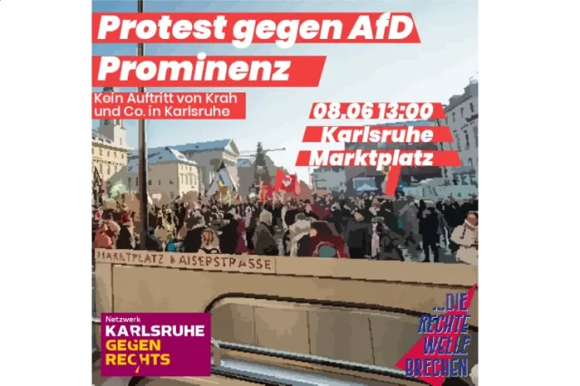 Protest gegen AfD Prominenz