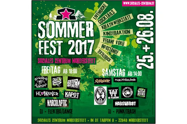 Flyer Sommerfest