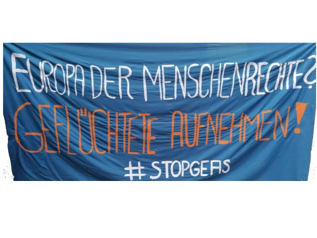 Transparent: Europa der Menschenrechte? Geflüchtete aufnehmen!
