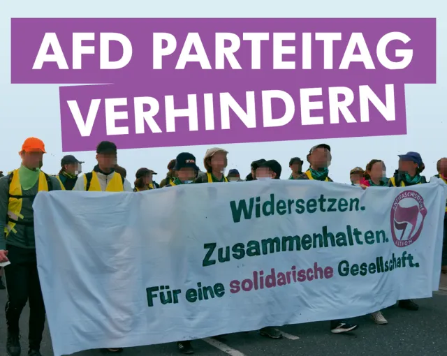 AfD Parteitag verhindern